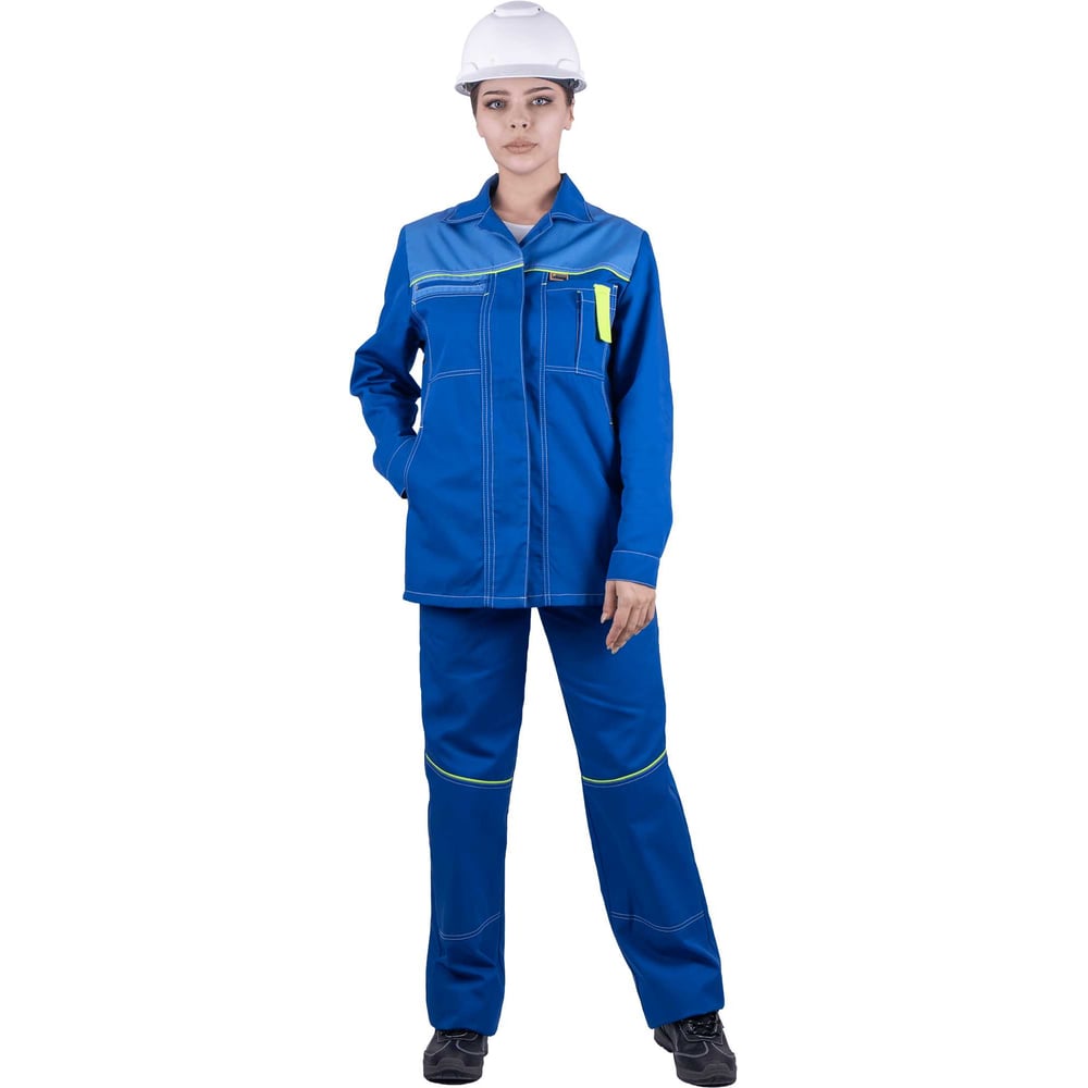 Изображение товара Женская летняя куртка Iform ТУРБО василек 120-124 см, легкая габаритная одежда