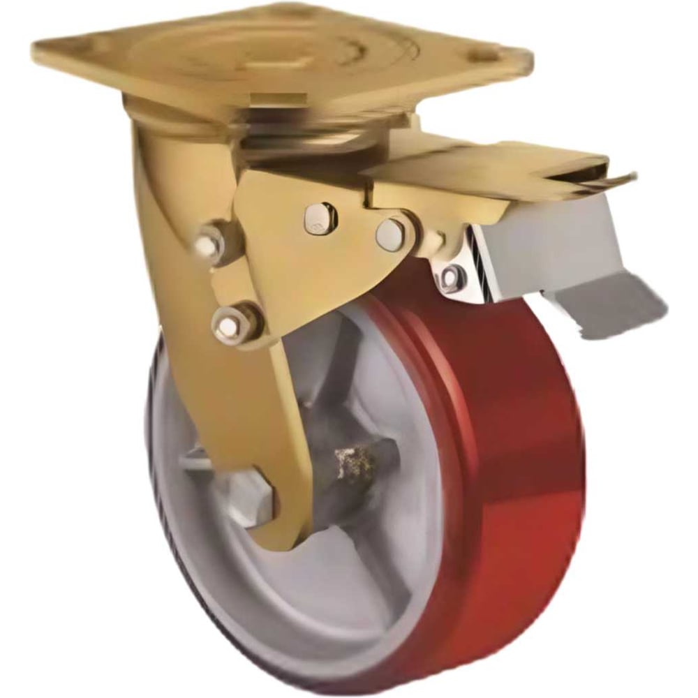 Изображение товара Опора поворотная Inford с тормозом A41 VIBT 200SB6 для промышленных применений