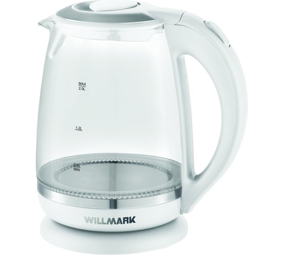 Изображение товара Электрический чайник WILLMARK WEK-2005G белый 2000552