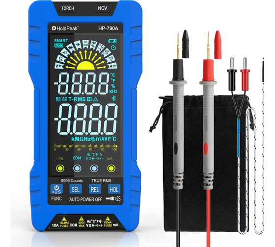 Изображение товара Цифровой мультиметр HoldPeak HP-790A