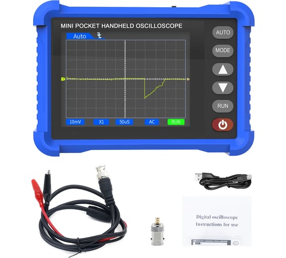 Изображение товара Карманный цифровой осциллограф HoldPeak HP-250K