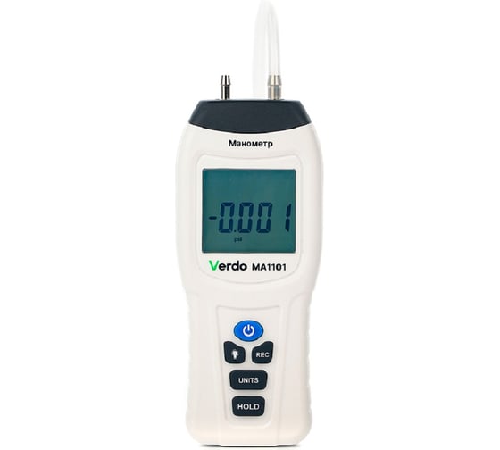 Изображение товара Манометр дифференциальный VERDO MA1101 ±13,79 кПа/±0,3% MA121010