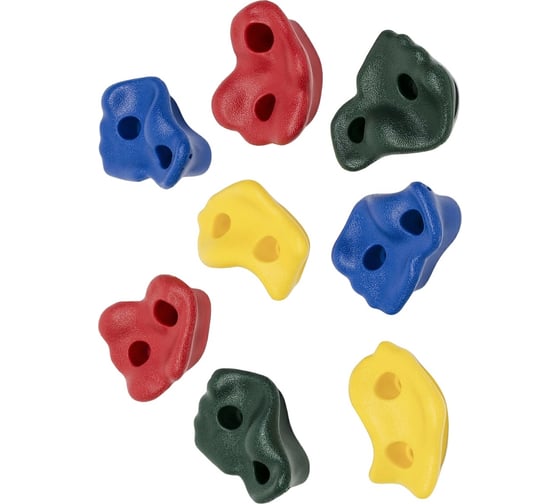 Изображение товара Зацепы для скалодрома в комплекте с крепежом MoyDvor 8 шт. SAC000504