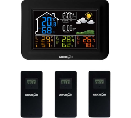 Изображение товара Метеостанция Аксион ET820E-3