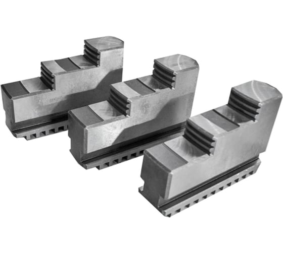Изображение товара Кулачки к патрону токарному 400 3шт компл. прямые полка 13,6 ширина 36 J=13 L=138 мм, высота 90 D=17 мм, d=42 мм Beltools ri.262.209