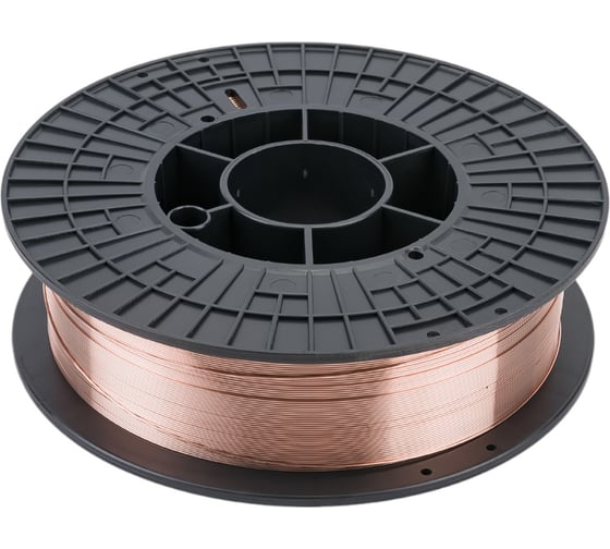 Изображение товара Проволока сварочная омедненная СВ-08Г2С-О (0.8 мм; 5 кг; D200) СЗСМ 00-00000017