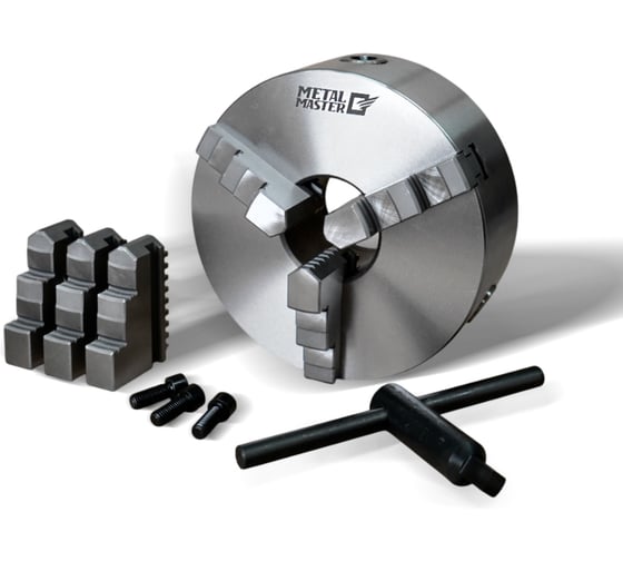 Изображение товара Патрон 3-кулачковый самоцентрирующийся METALMASTER 250 мм 23457