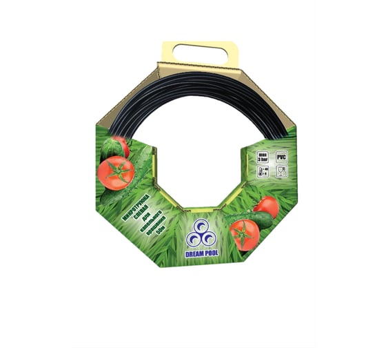 Изображение товара Микротрубка ООО Дрим Пул слепая 4x6 мм (5/32 дюйма) для орошения 50 м, Д14873