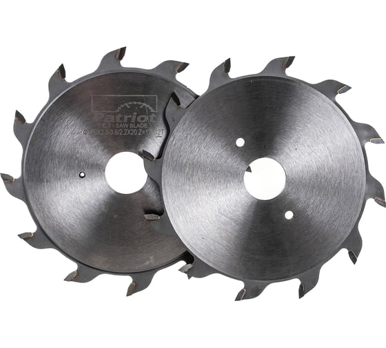 Изображение товара Диск пильный подрезной (120x2.2/2.8-3.6х20 мм; Z-2x12; FZ) для форматно-раскроечных станков PATRIOT 3037