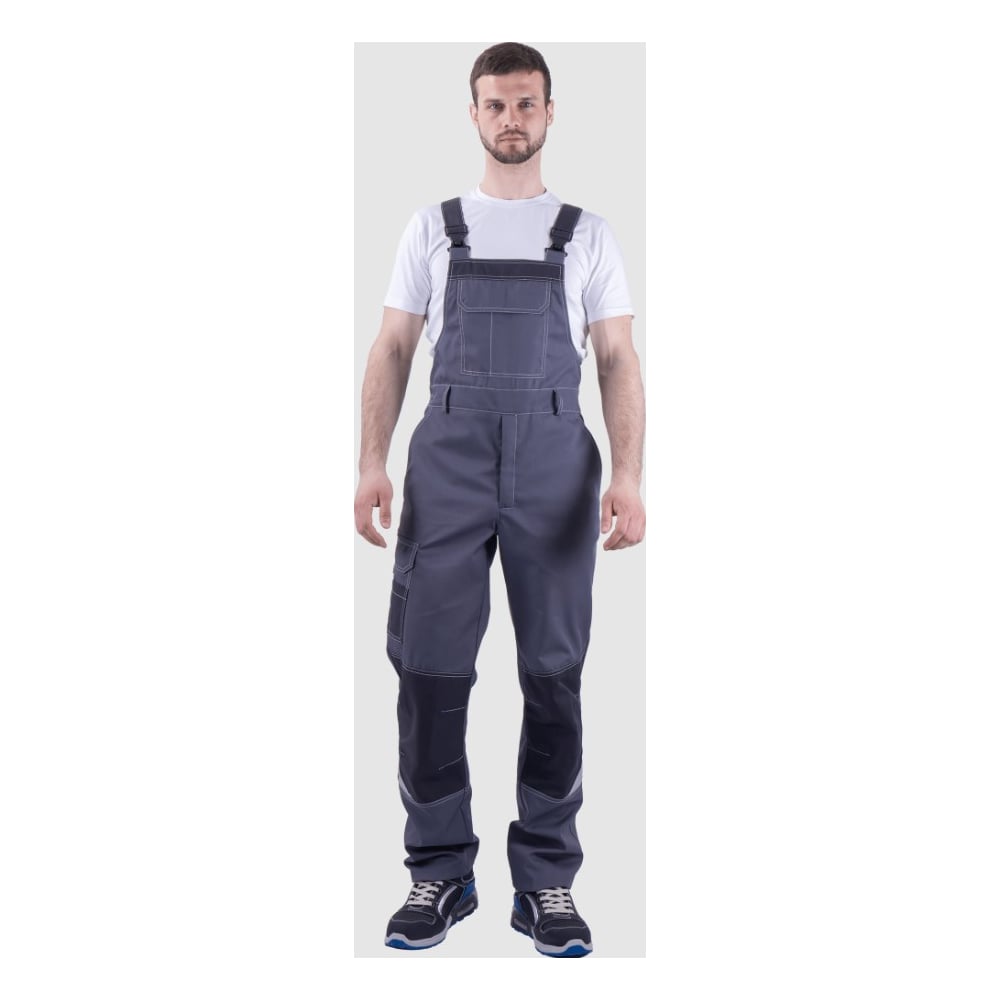Полукомбинезон Iform ТУРБО SAFETY летний, серый-т.серый (104-108, 158-164), шт, Ком 668/104/158