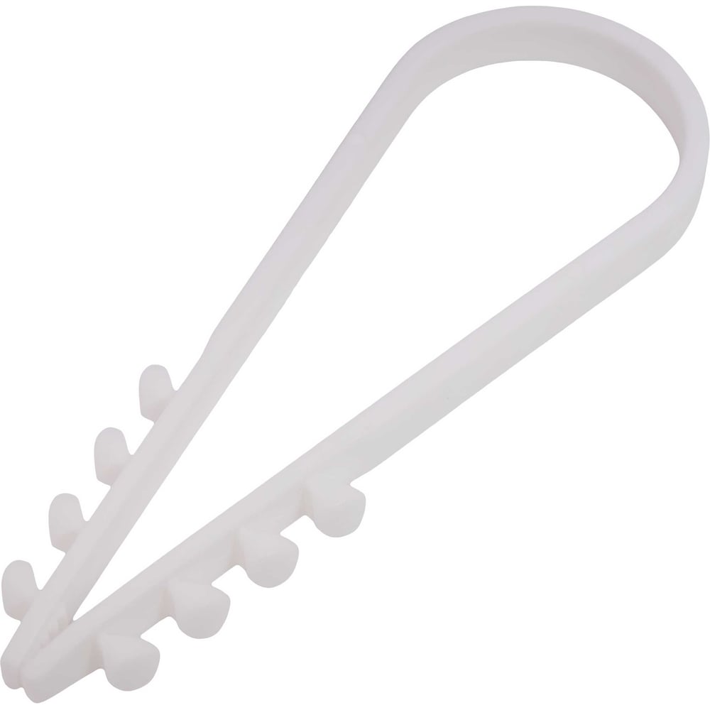 Изображение товара Дюбель-хомут Gigant 19-25мм нейлон 100шт белый для кабелей
