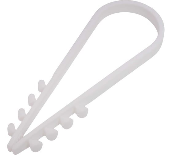 Изображение товара Дюбель-хомут Gigant 19-25мм, нейлон, 100шт. белый 123989
