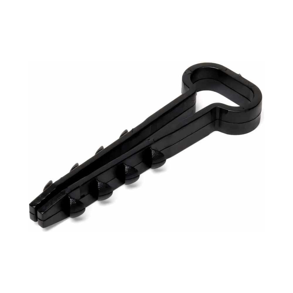 Изображение товара Дюбель-хомут Gigant 12-6мм нейлон 100шт черный монтажный фиксатор