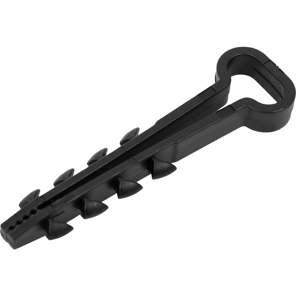 Изображение товара Дюбель-хомут Gigant 12-6мм нейлон 100шт черный монтажный фиксатор