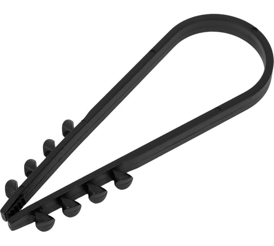 Изображение товара Дюбель-хомут Gigant 19-25мм, нейлон, 100шт. черный 123992