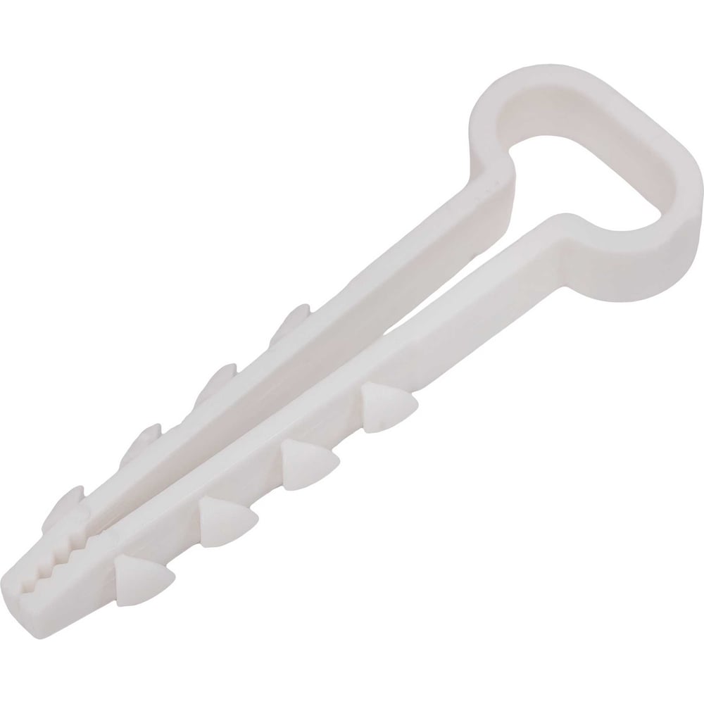 Изображение товара Дюбель-хомут Gigant плоский 6х12 мм 100 шт. полиамид белый