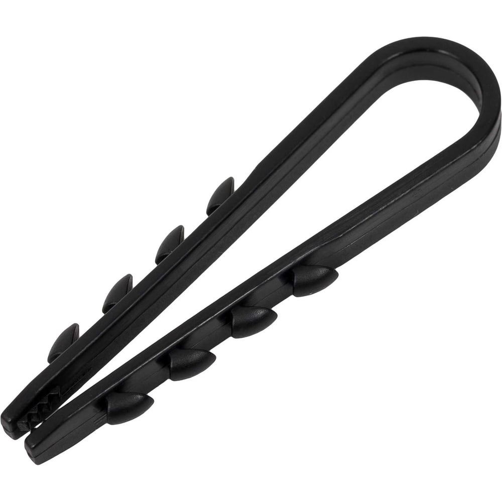 Изображение товара Дюбель-хомут Gigant для круглого кабеля 5-10мм, 100шт, черный