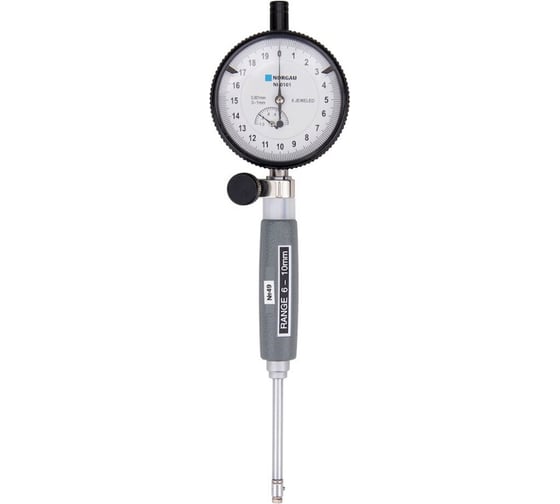 Изображение товара Нутромер индикаторный NORGAU 6-10 мм, 0,01 мм 042008201
