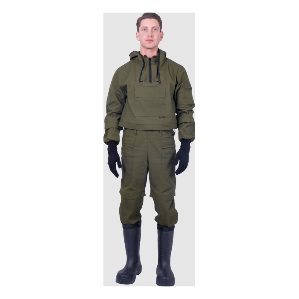 Изображение товара Костюм противоэнцефалитный Тайга хаки для охоты и рыбалки мужской