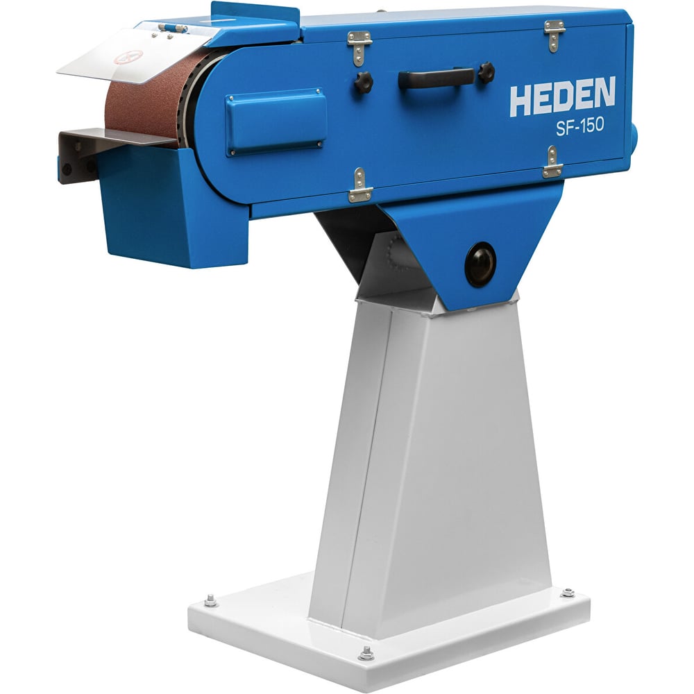 Изображение товара Станок шлифовальный ленточный HEDEN SF 150 380 400 В профессиональный Изображение товара Станок шлифовальный ленточный HEDEN SF 150 380 400 В профессиональный