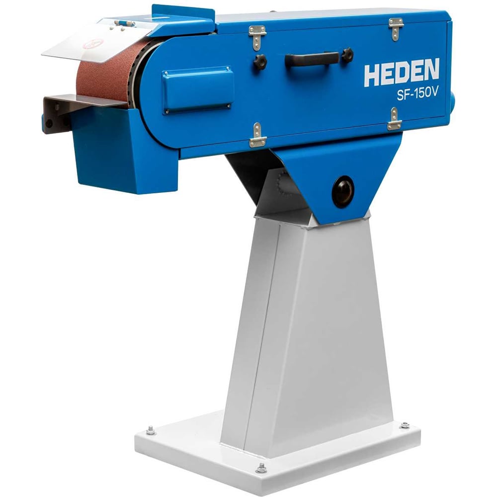 Изображение товара Станок шлифовальный ленточный HEDEN SF-150V, 400 В 210.010 Изображение товара Станок шлифовальный ленточный HEDEN SF-150V, 400 В 210.010