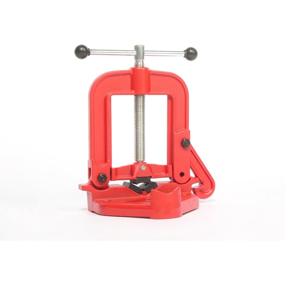 Изображение товара Откидные трубные тиски REDLI 1/8-4 (10-114 мм), профессиональные, чугун и сталь