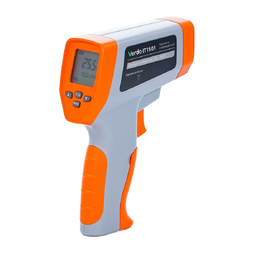Изображение товара Пирометр VERDO IT1501 для точных измерений температуры от -50°C до 750°C