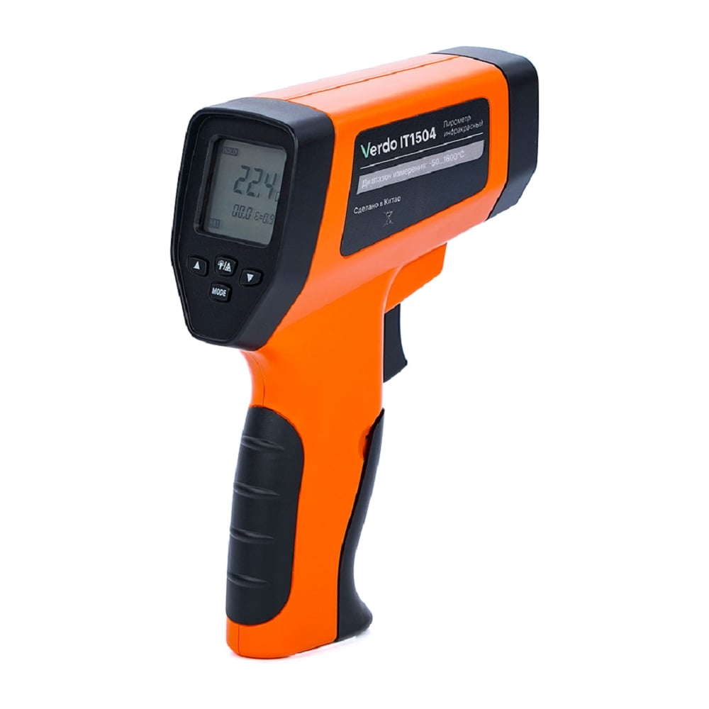 Изображение товара Пирометр инфракрасный VERDO IT1504 профессиональный измеритель температуры