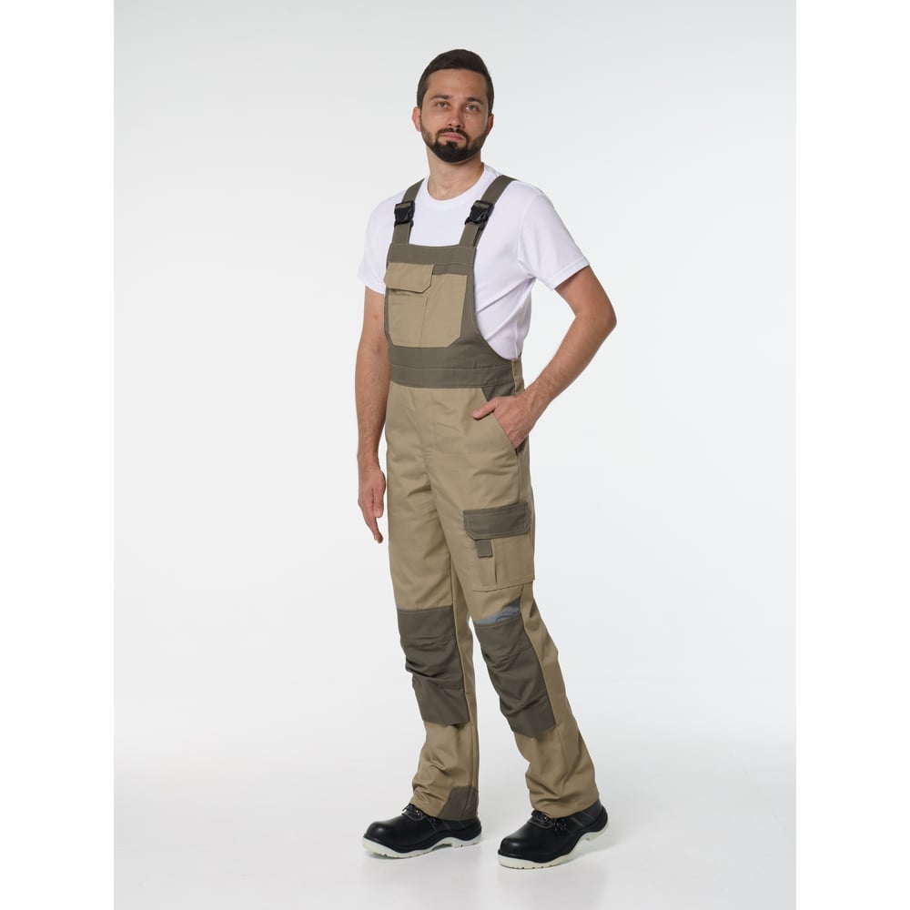 Изображение товара Полукомбинезон рабочий мужской Эпицентр №116 бежевый, хаки
