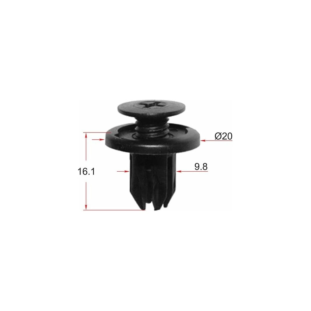 Крепеж 10 шт AVERS 91503SP0003-10
