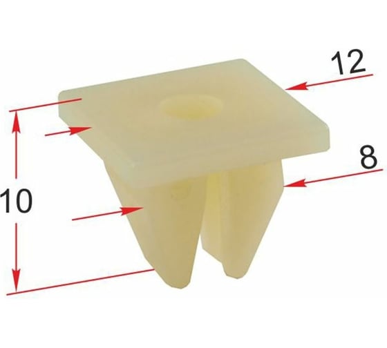 Изображение товара Фиксатор 10 шт AVERS 14910-05000-10