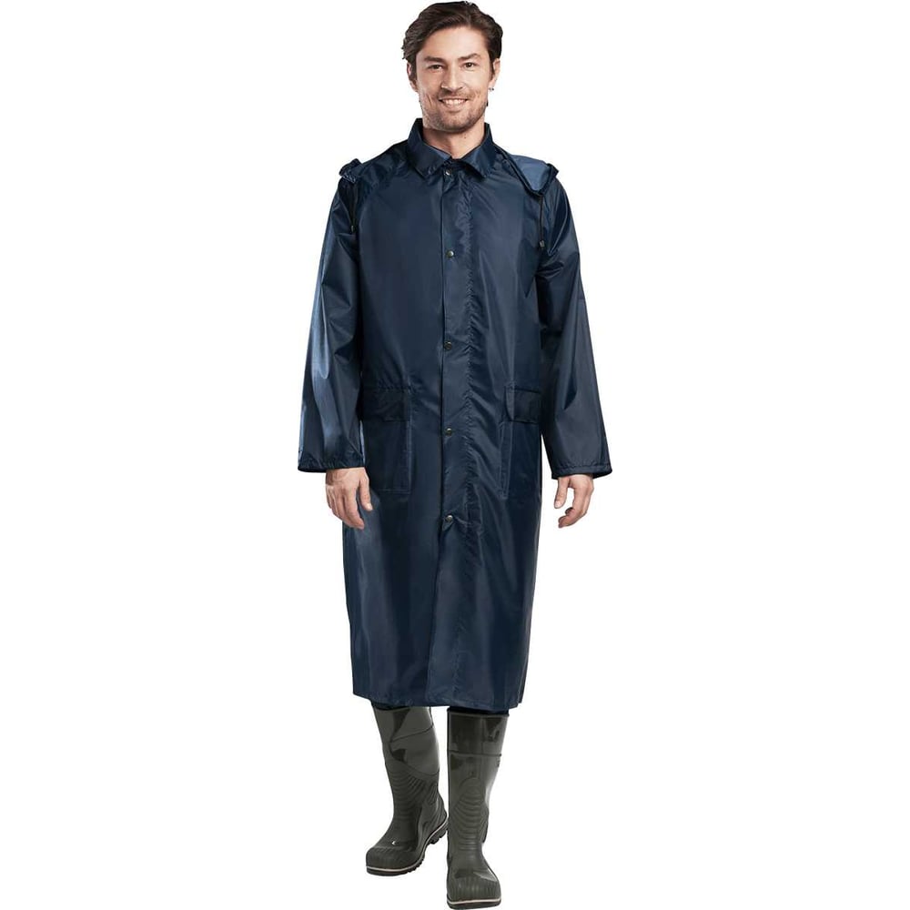 Изображение товара Плащ влагозащитный ГК Спецобъединение темно-синий (112-116, 158-164) Плащ 530/112/158