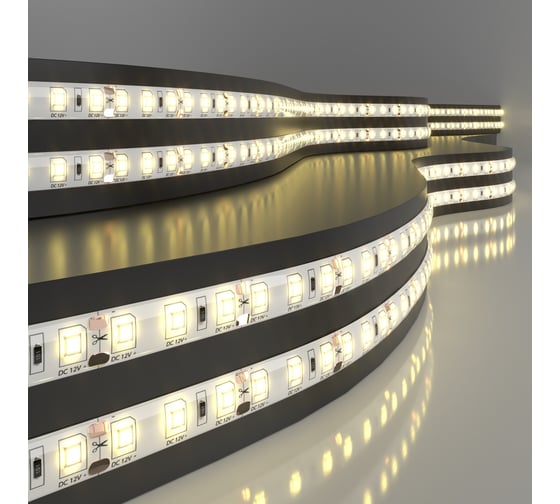 Изображение товара Светодиодная лента Elektrostandard 2835 12V 120Led 9,6W IP65 3300K теплый белый a052849