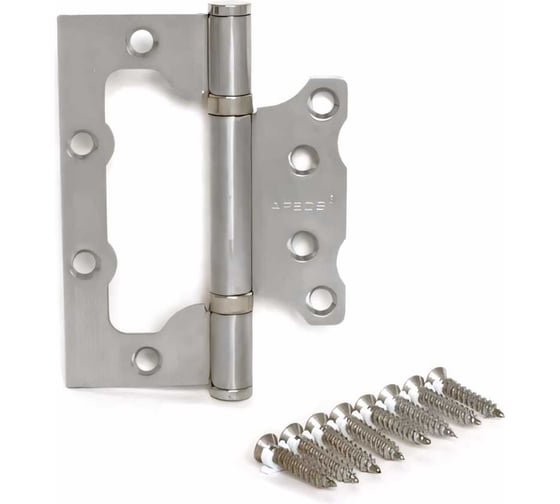 Изображение товара Петля накладная Apecs 100*75*2,5-B2-Steel-NIS-Blister 18051