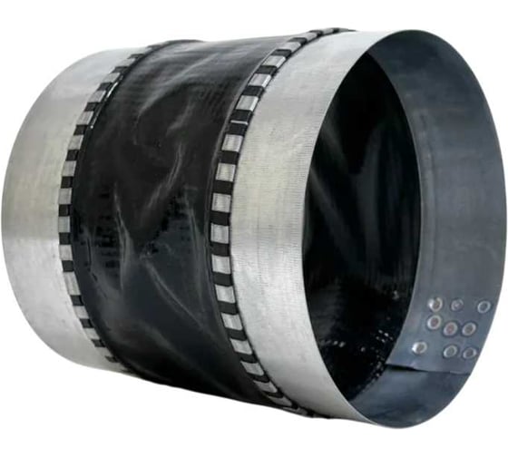 Изображение товара Гибкая вставка для вентиляции KRAFTAIR D150 мм для устранения вибраций Гибкая вставка 150