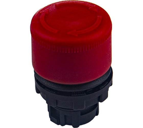 Изображение товара Головка для аварийной кнопки Emas Грибок Ф30мм красная с фикс. и возврат поворотом BDE30