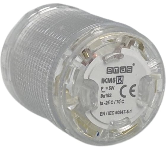 Изображение товара Сигнальный модуль Emas для колонны 50 мм белый, IKM5B