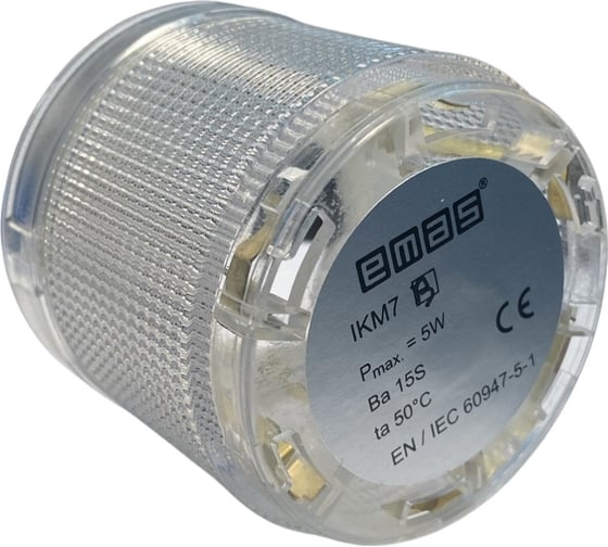 Изображение товара Сигнальный модуль Emas для колонны 70 мм белый, пластик IKM7B