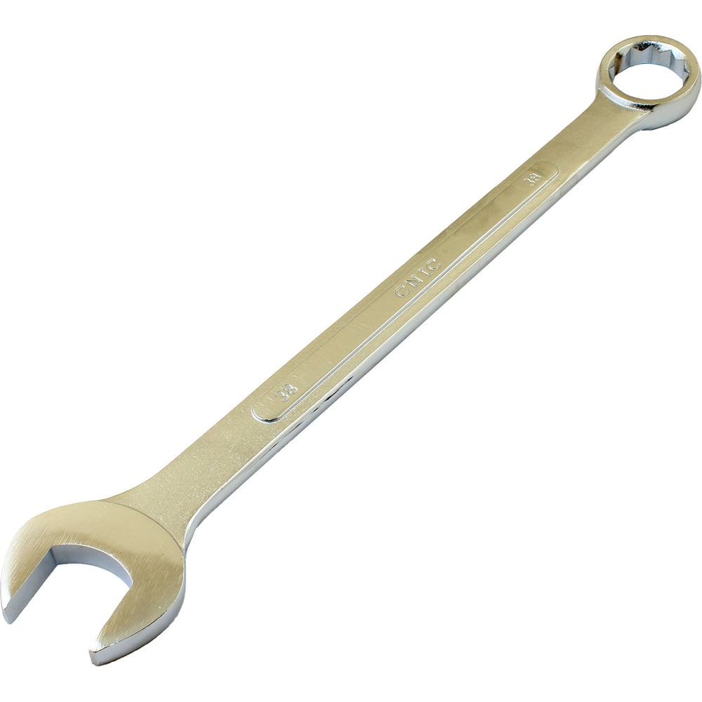 Изображение товара Ключ рожковый накидной CNIC 38мм хром профессиональный инструмент