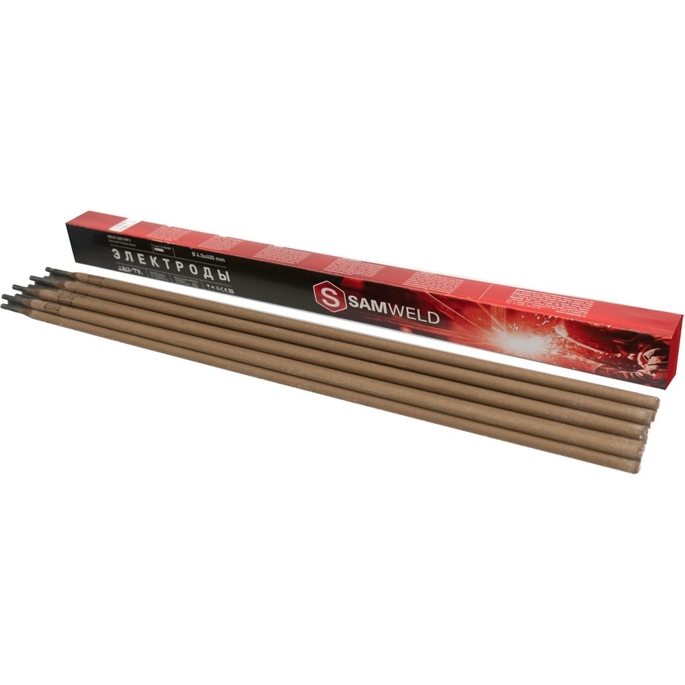 Изображение товара Электроды SAMGRUPP Рутил SW-R-13 4x400 мм 20 кг аналог МР-3