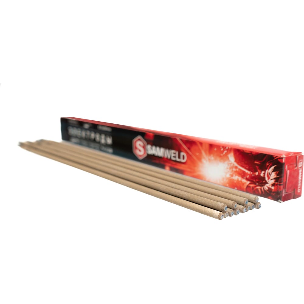 Изображение товара Электроды SAMGRUPP Рутил SW-R-13 3.2x350 мм 20 кг для сварки углеродистых сталей