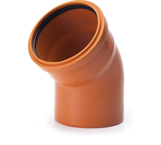 Изображение товара Отвод ООО "ТД "ДИМПЛАСТ" 110*45 НАРУЖ. (кол-во 3 шт) 4627185334704