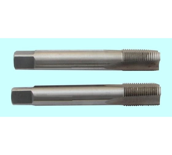 Изображение товара Метчик CNIC G 1/2 9ХС трубный цилиндрический, ручной, к-т из 2-х шт. 14 ниток/дюйм левый 59399