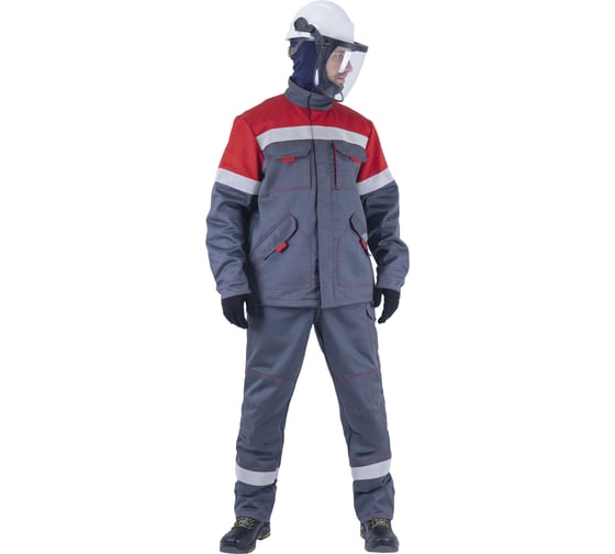 Изображение товара Костюм ГК Спецобъединение ЭлектроСтоп ТЕРМО усиленный ЗЭТВ 56.8 кал/см2,(Куртка+брюки) 96-100, 194 В/хн Л-4/96/194