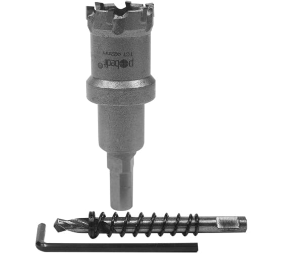 Изображение товара Коронка по металлу с твердосплавными пластинами Pobedit 22 мм 4848422