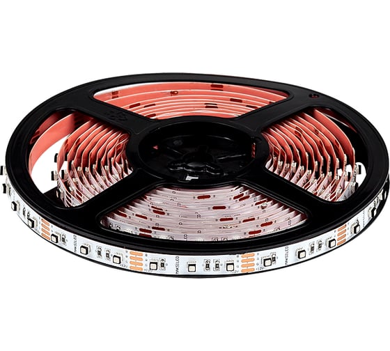 Изображение товара Cветодиодная лента MAKSILED 12В, 60д/м, 14Вт/м, IP20, RGB, 5м ML-R60-3535-RGB-S