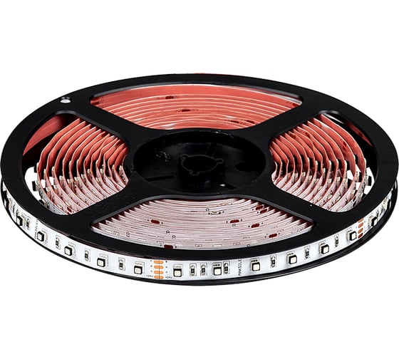 Изображение товара Светодиодная лента MAKSILED 24В, 60д/м, 14Вт/м, IP20, RGB, 5м ML-R60-3535-RGB-S-24V