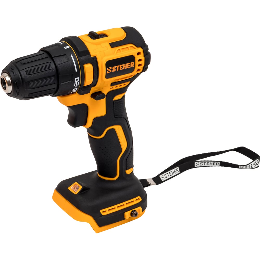 Изображение товара Бесщеточная дрель-шуруповерт STEHER 20 В, 45 Н·м, без АКБ, CB-45