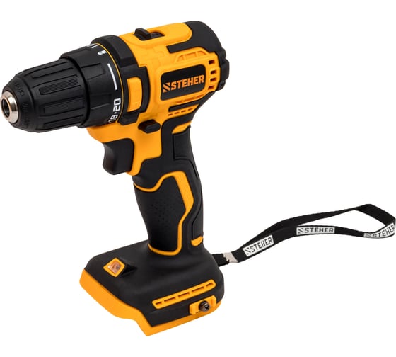 Изображение товара Бесщеточная дрель-шуруповерт STEHER 20 В, 45 Н·м, без АКБ (LMS), CB-45