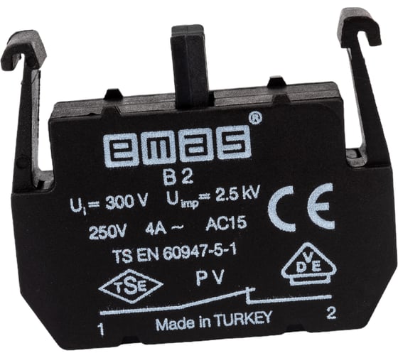Изображение товара Блок-контакт Emas 1НЗ PVB2